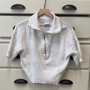 Varley short sleeve sweater